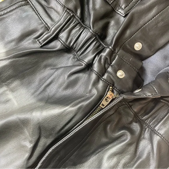 Agolde Vegan Leather Jumpsuit - Picture 8 of 12